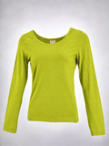 HeArt - Basic shirt lange mouw BVS - Lime
