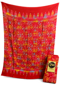 Luna Serena - Sarong / Pareo 2 ply - 01 Rood print
