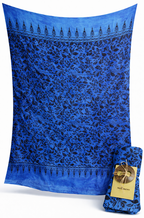 Luna Serena - Sarong / Pareo 4 ply - 01 Blauw