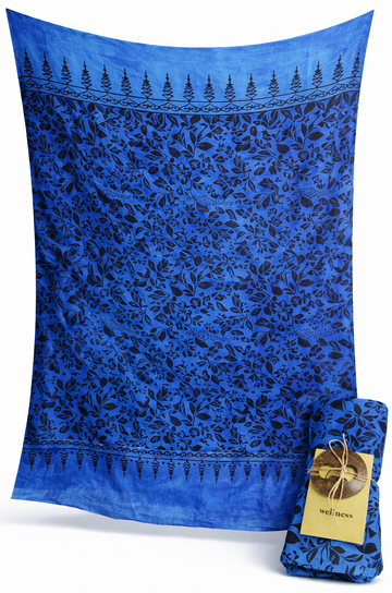 Luna Serena - Sarong / Pareo 4 ply - 01 Blauw