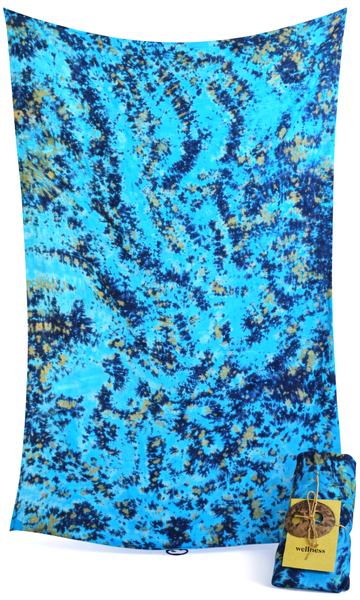 Luna Serena - Sarong / Pareo 4 ply - 02 Helder blauw