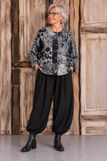 Normal Crazy Short jacket P/W zwart/wit