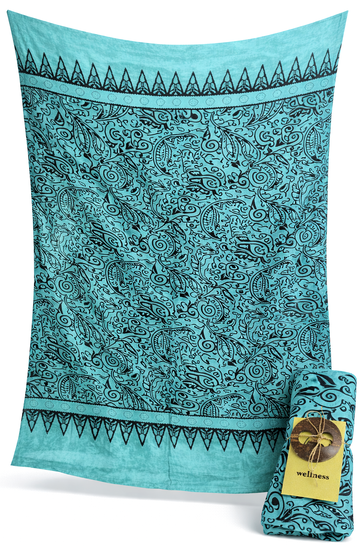 Luna Serena - Sarong / Pareo 4 ply - 05 Turkoois