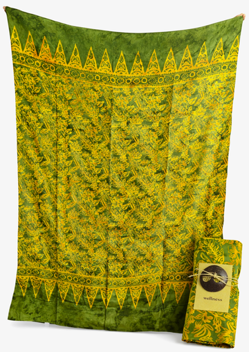 Luna Serena - Sarong / Pareo 2 ply - 08 Olijf