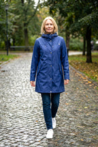 Danefæ - Danerainlover  Regenjas 100% Waterdicht - Blue Purple tussenjas