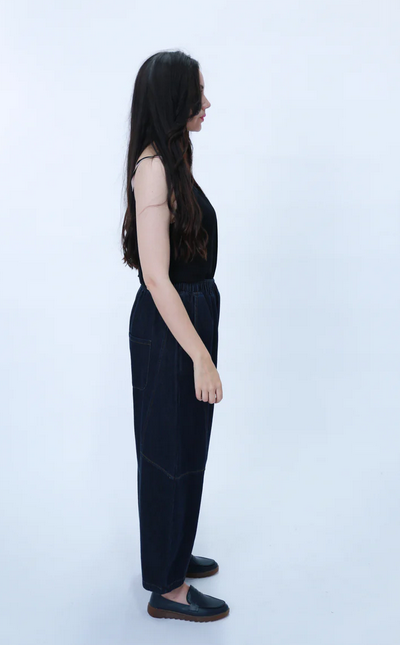 Bella Blue - Denim Broek - A34-P10 Donkerblauw