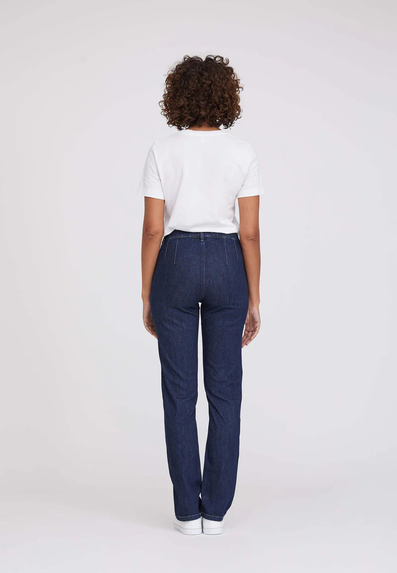 LauRie - Kelly Regular ML (#100728/24412) - Dark Blue Denim