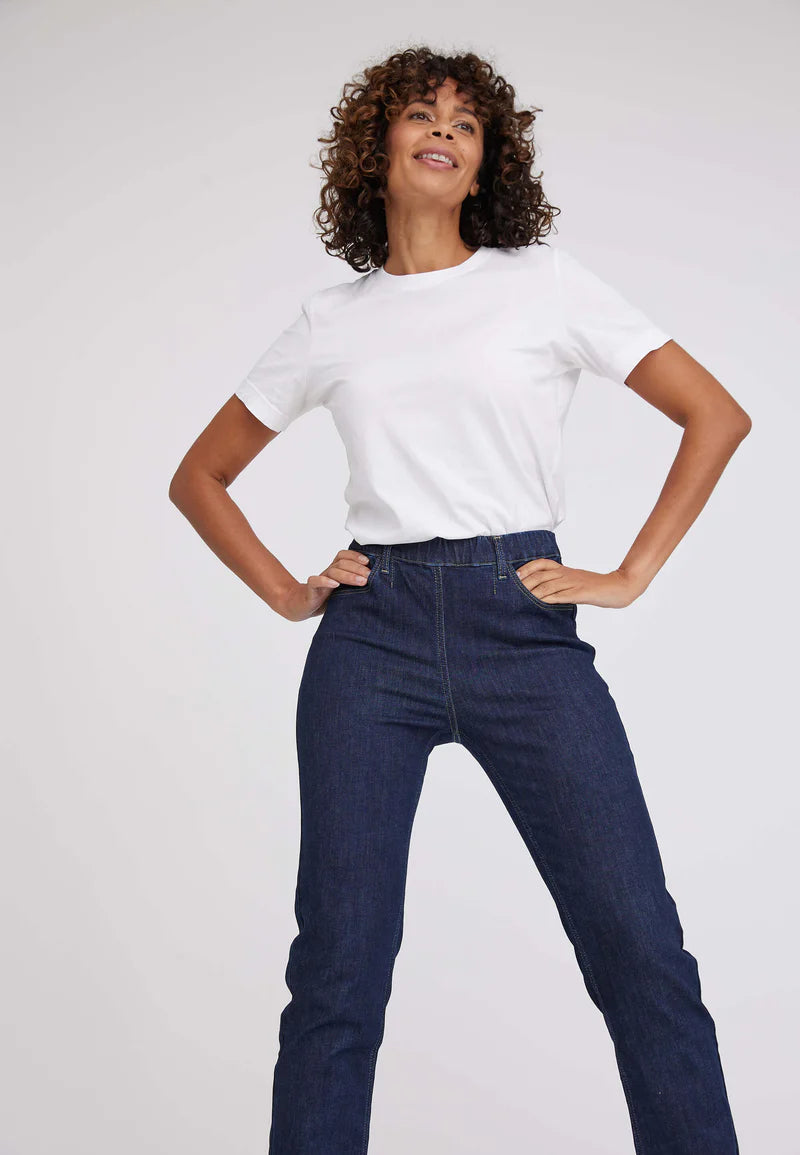 LauRie - Kelly Regular ML (#100728/24412) - Dark Blue Denim