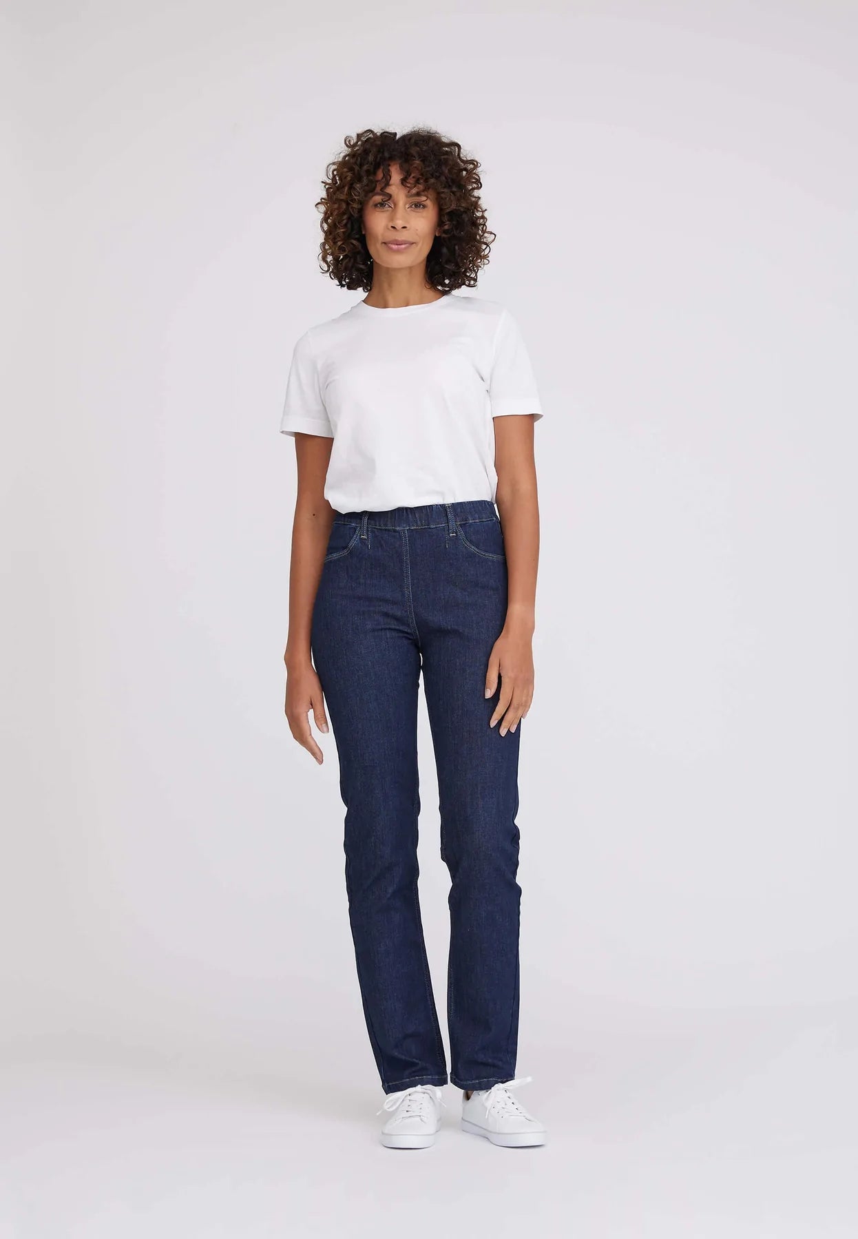 LauRie - Kelly Regular ML (#100728/24412) - Dark Blue Denim