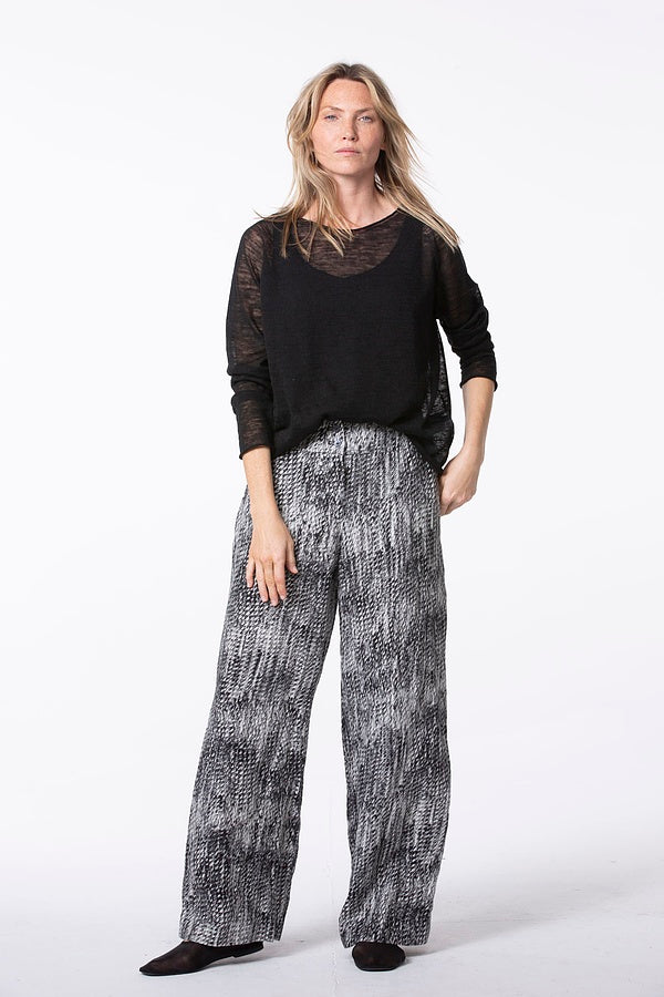 OSKA®- Broek 542 Wash - Print 990 Black/white - Maat 1
