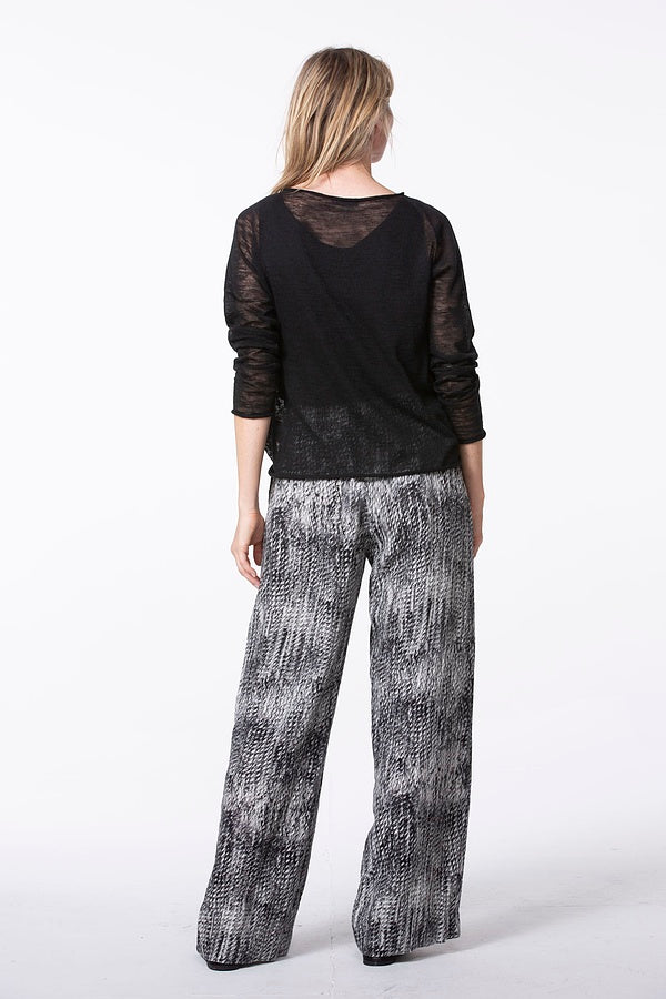 OSKA®- Broek 542 Wash - Print 990 Black/white - Maat 1