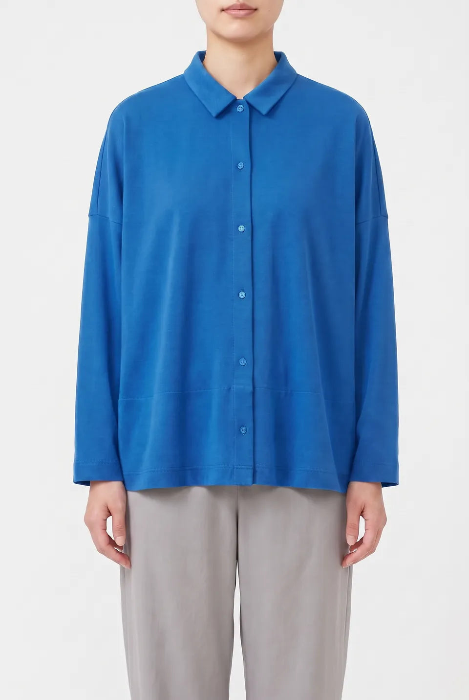 Oska - Blouse 6585 - 540Horizon - 10260710585 blauw
