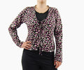 Boris - Kort vest strikjes print - nr.1054.1