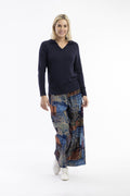 ORIENTIQUE - California Dreaming corduroy broek