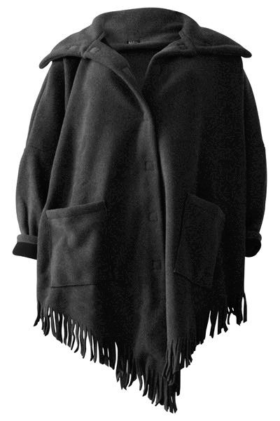 Boris - Poncho jas met franjes - nr. 1117