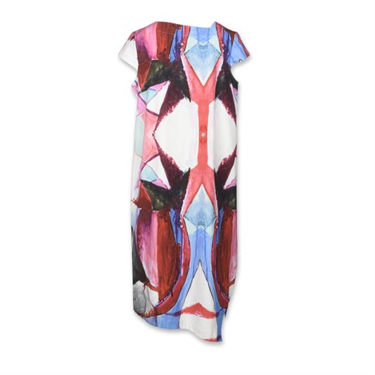 E-Avantgarde - Zomerse Jurk Print - Maat S*