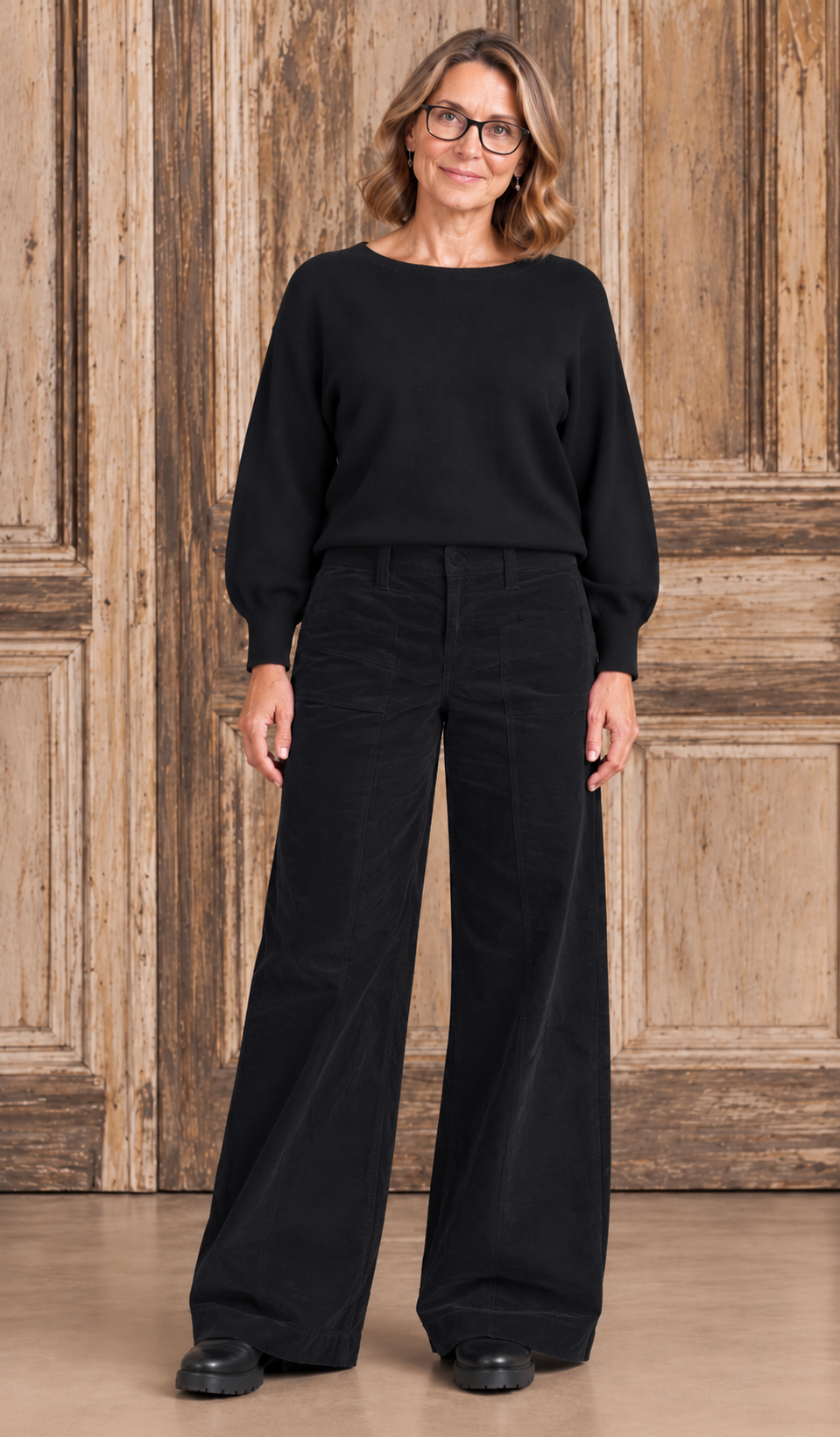 HeArt - Broek Triangle RBS B00 - Zwart