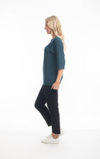 ORIENTIQUE - corduroy kort tussenjas - Mediterranean*