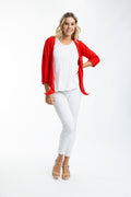 ORIENTIQUE - Bolero vest Tie Shrug - Scarlet