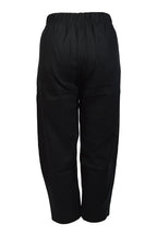 E-Avantgarde - Linnen broek - zwart *