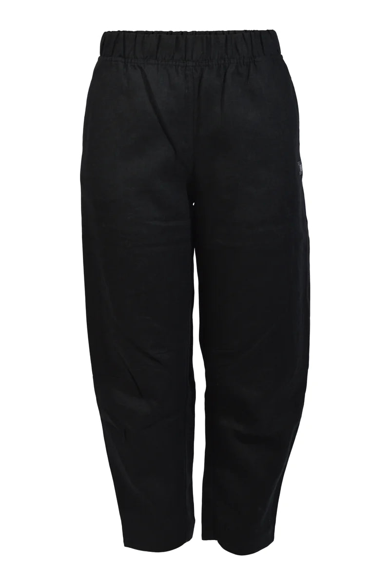 E-Avantgarde - Linnen broek - zwart *