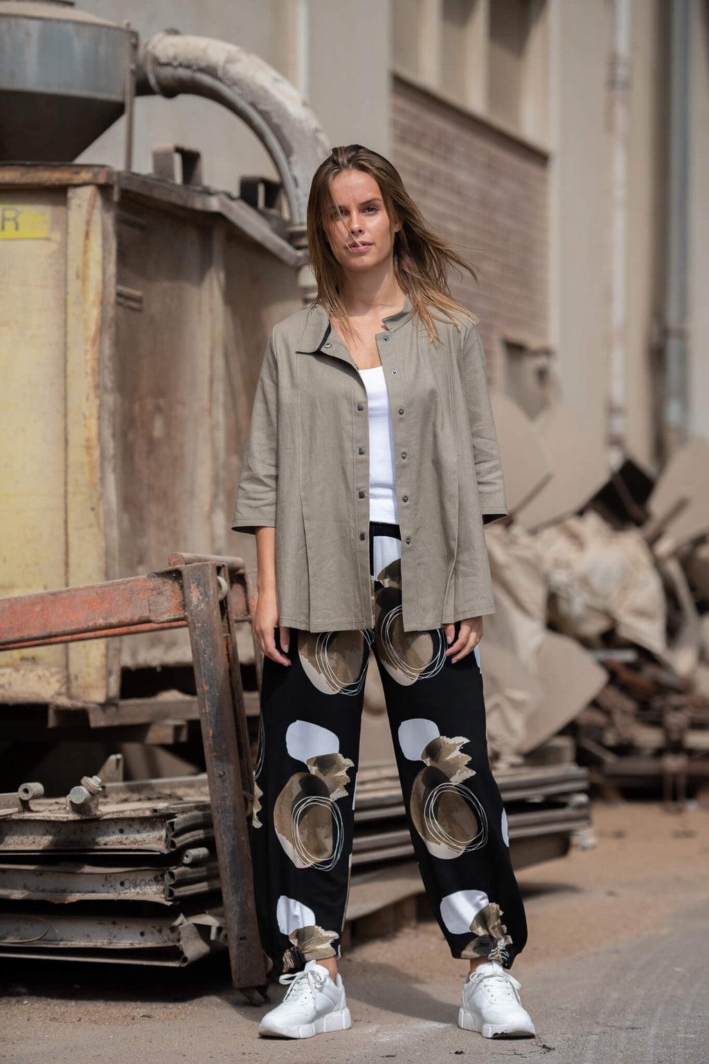 E-Avantgarde - Jack / Blouse Taupe *