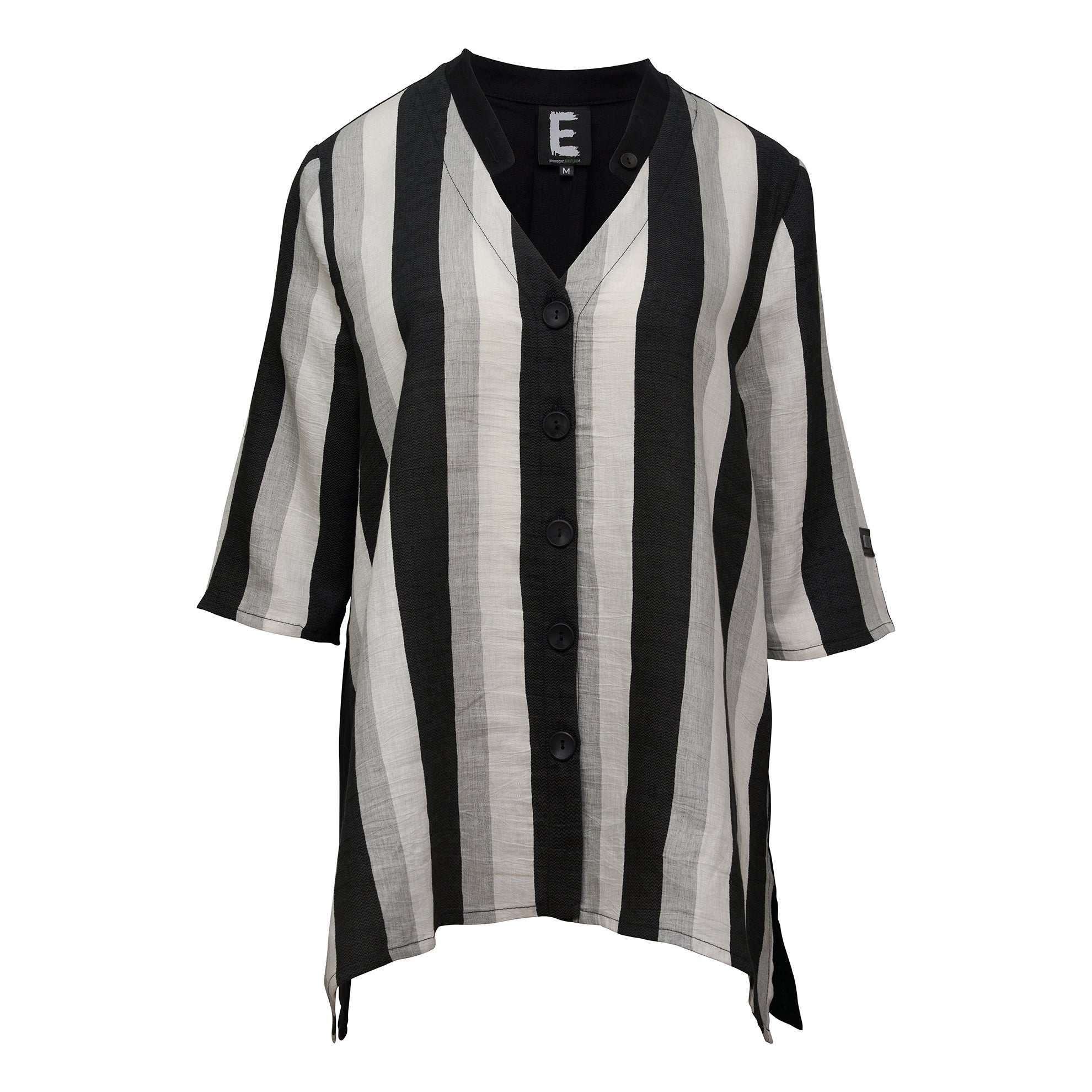 E-Avantgarde - Blouse - Black white - Maat M
