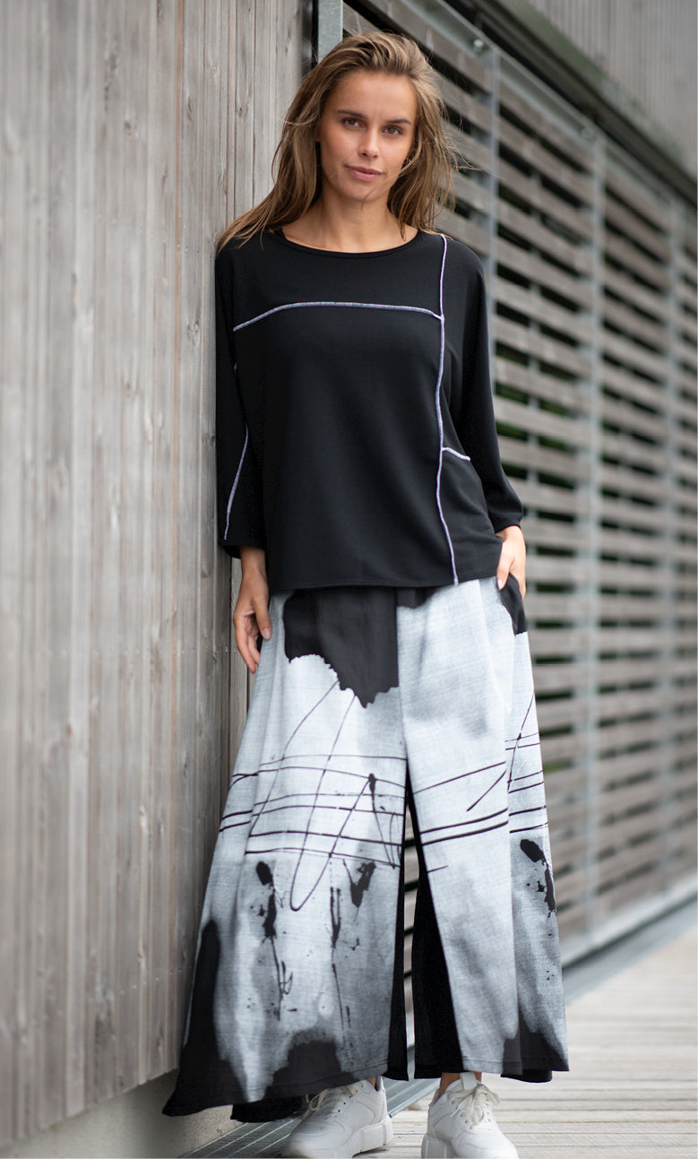 E-Avantgarde - Blouse 14530-99 - Black