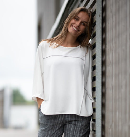 E-Avantgarde - Blouse 14530-1 - White