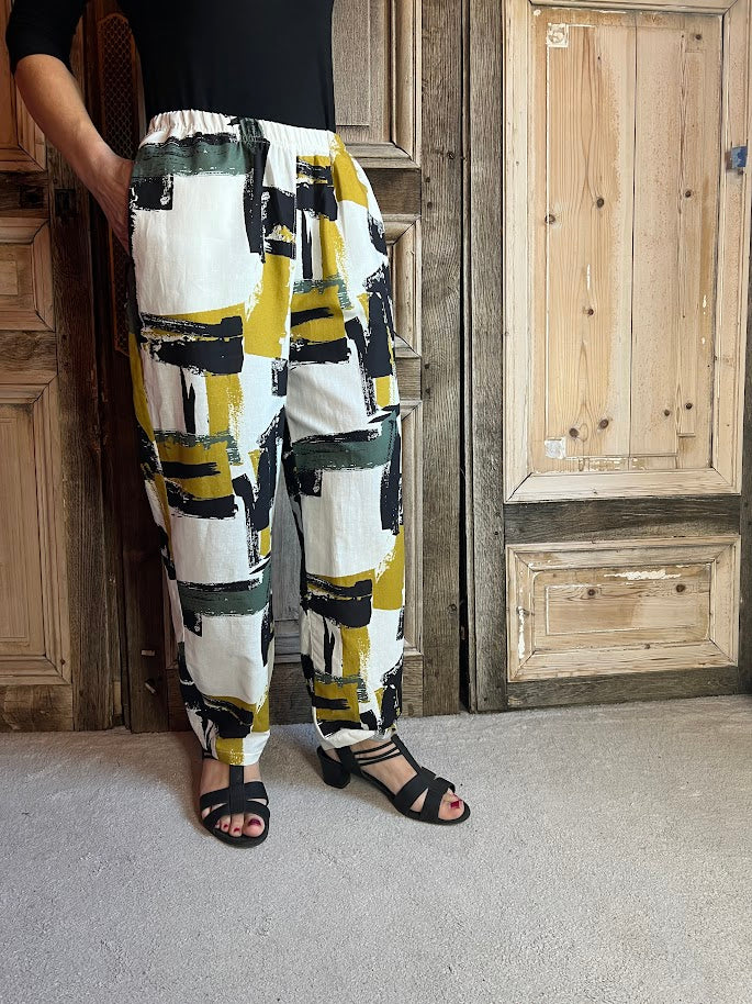 E-Avantgarde - Broek 14656-64 - Olive