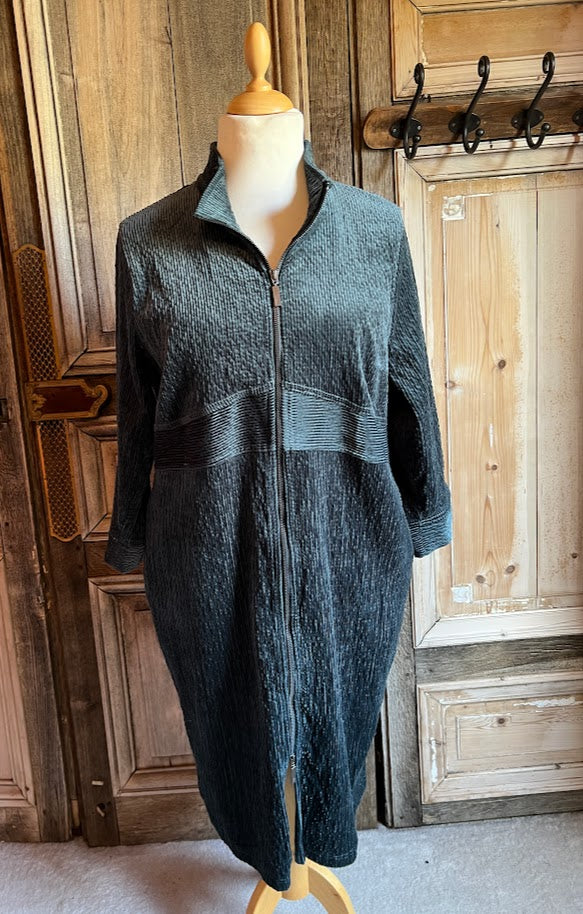 E-Avantgarde - Jurk 14863 - Petrol