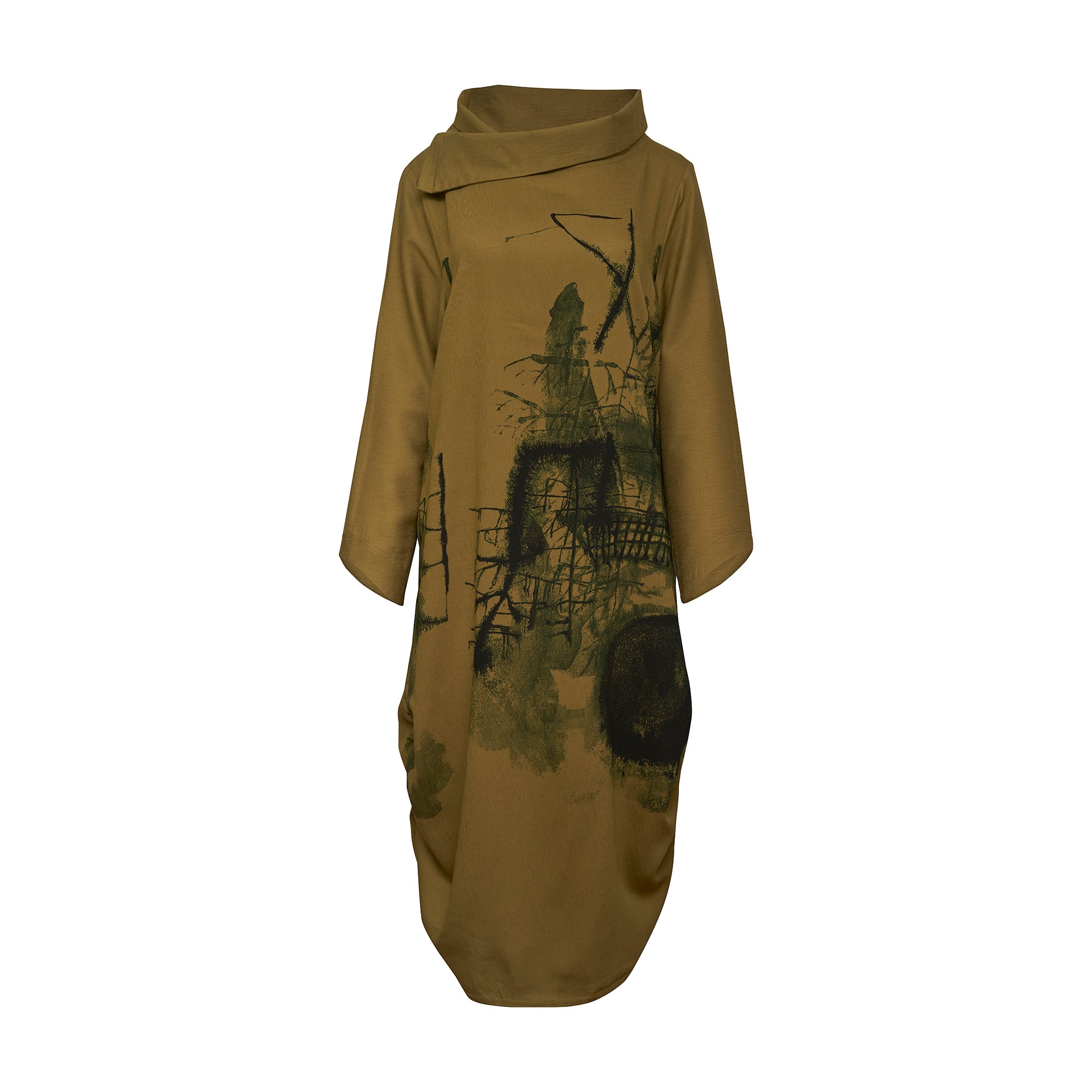 E-Avantgarde - Jurk 14875- Kiwi Jungle
