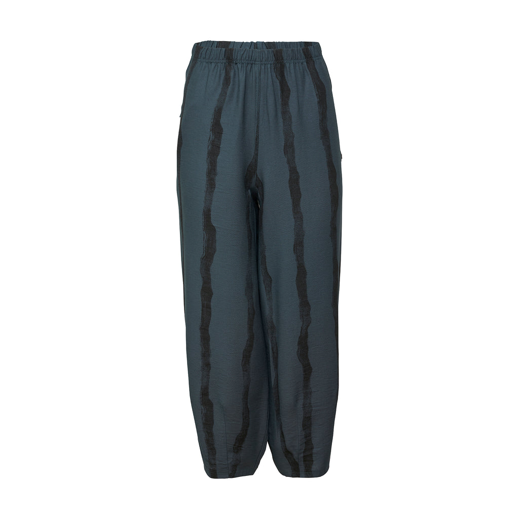 E-Avantgarde - Broek 14892 - Print Petrol Black - Maat M