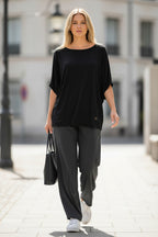 E-Avantgarde - Blouse 14981  -> Black