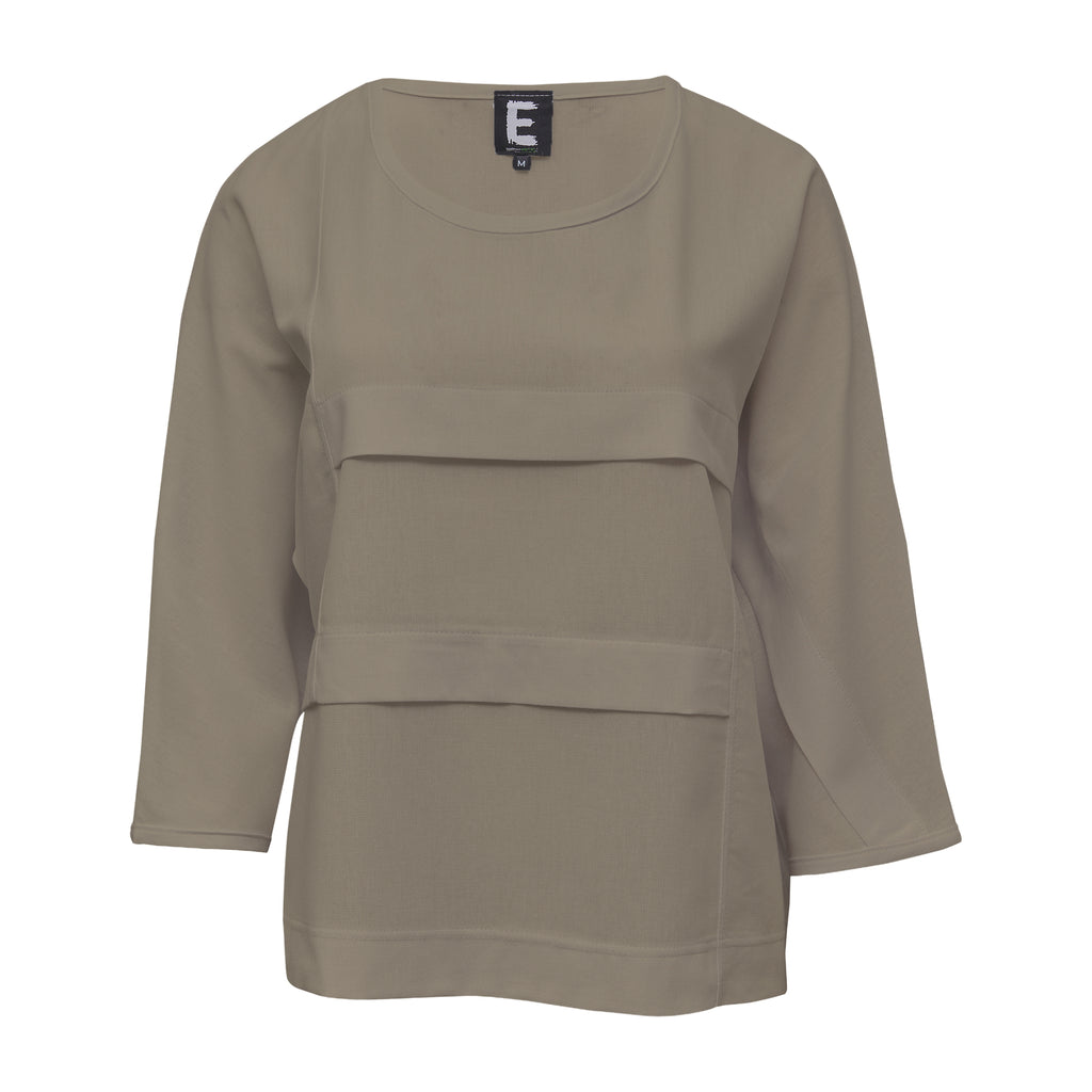 E-Avantgarde - Blouse 15051 - Taupe