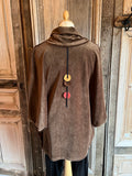 Geesje Sturre - Trui losvallende col 635558- #716 Bruin