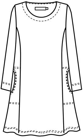 Aïno - Tuniek/Jurk Rosette - Minerva *