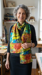 Luna Serena - Sjaal patchwork