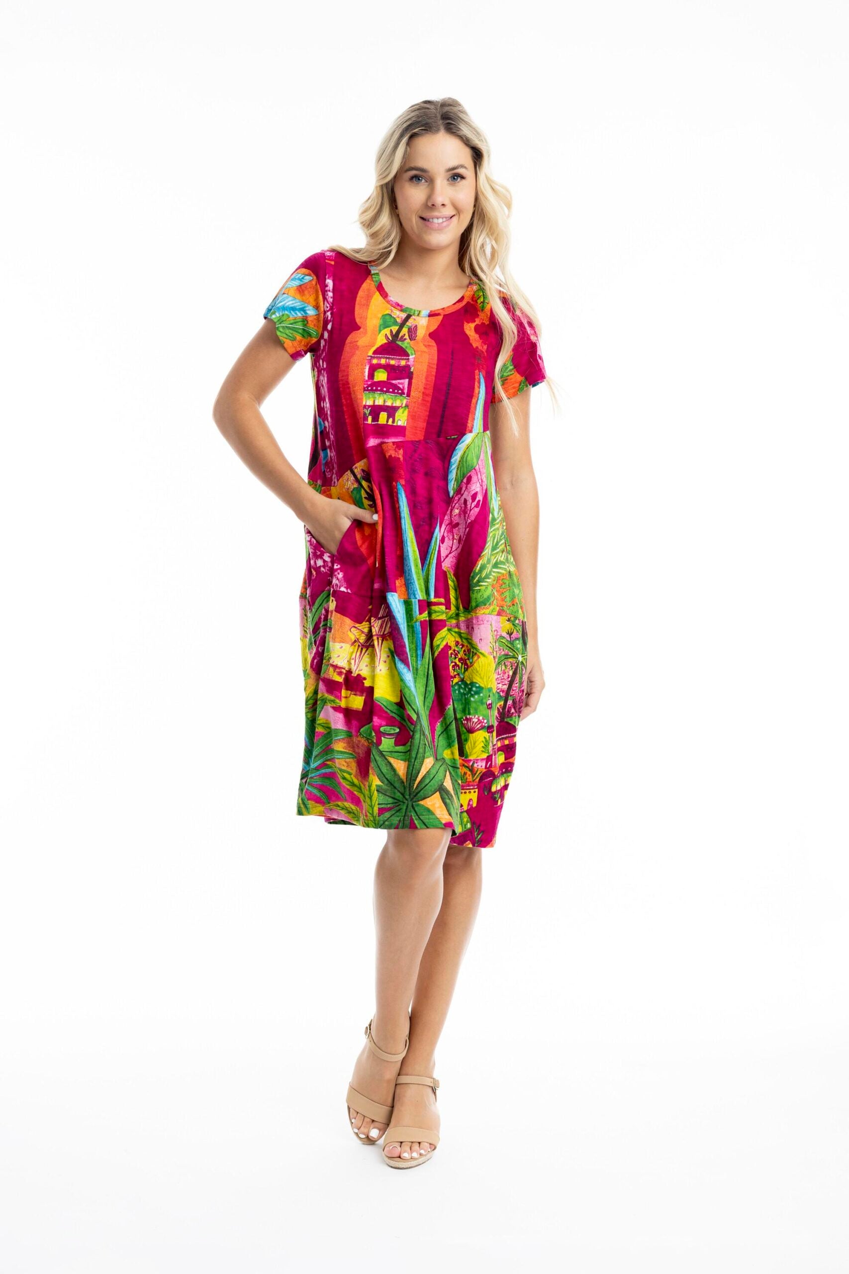 ORIENTIQUE - Jurk Bubble - Marakesh