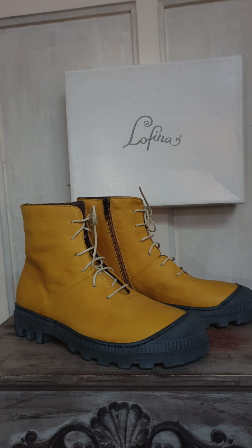 Lofina - Boots i6-965 - Yellow
