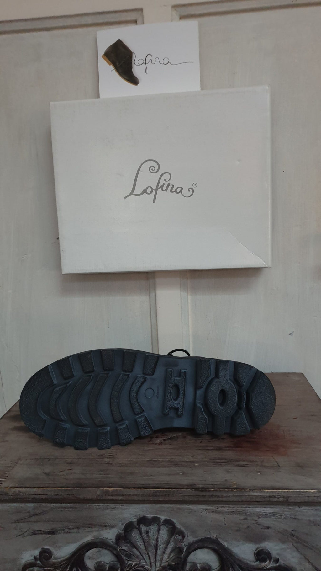 Lofina - boot i6-965 - grey/nero
