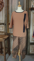 E-Avantgarde - Blouse -  Coffee