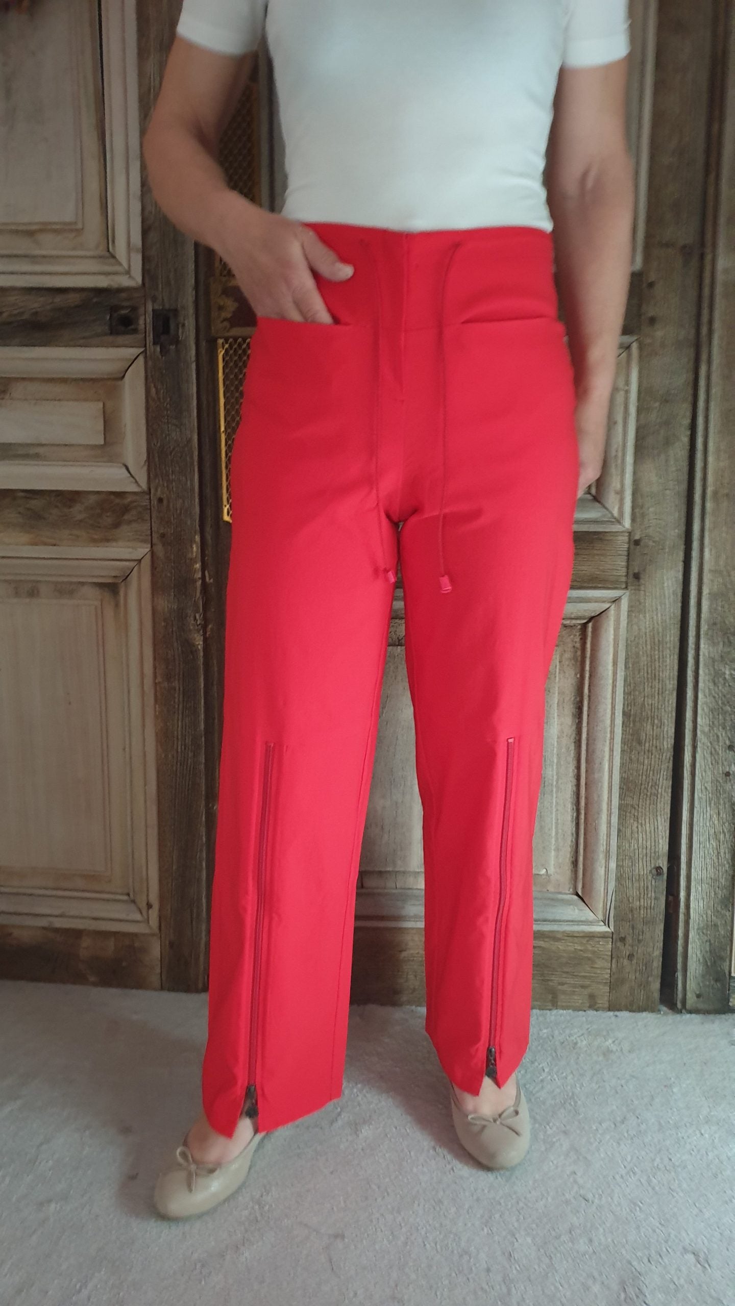 Heart broek type:Rood