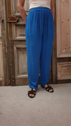 Angel Circle Pant plain crincle viscose AC4087*