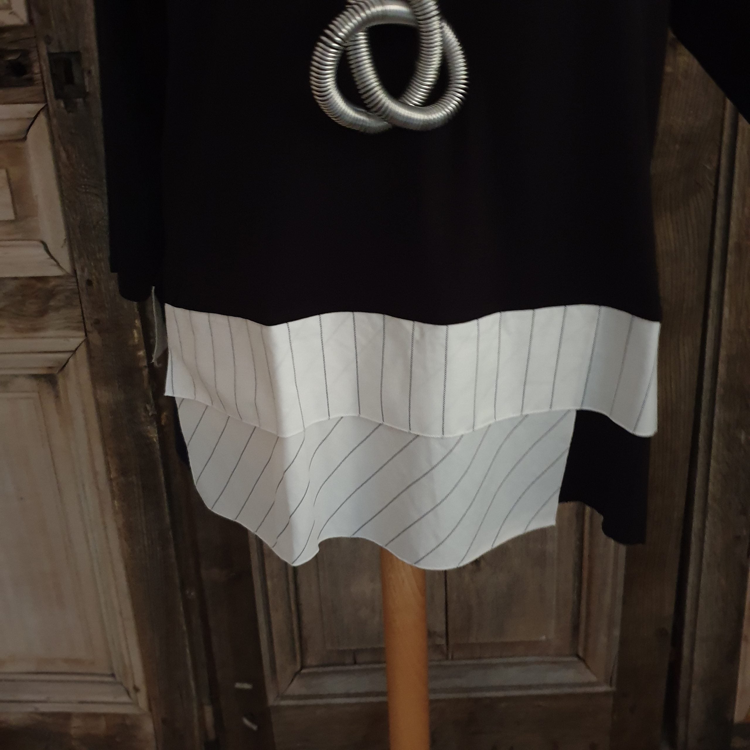 Luukaa shirt 21Y0109 - Black / white