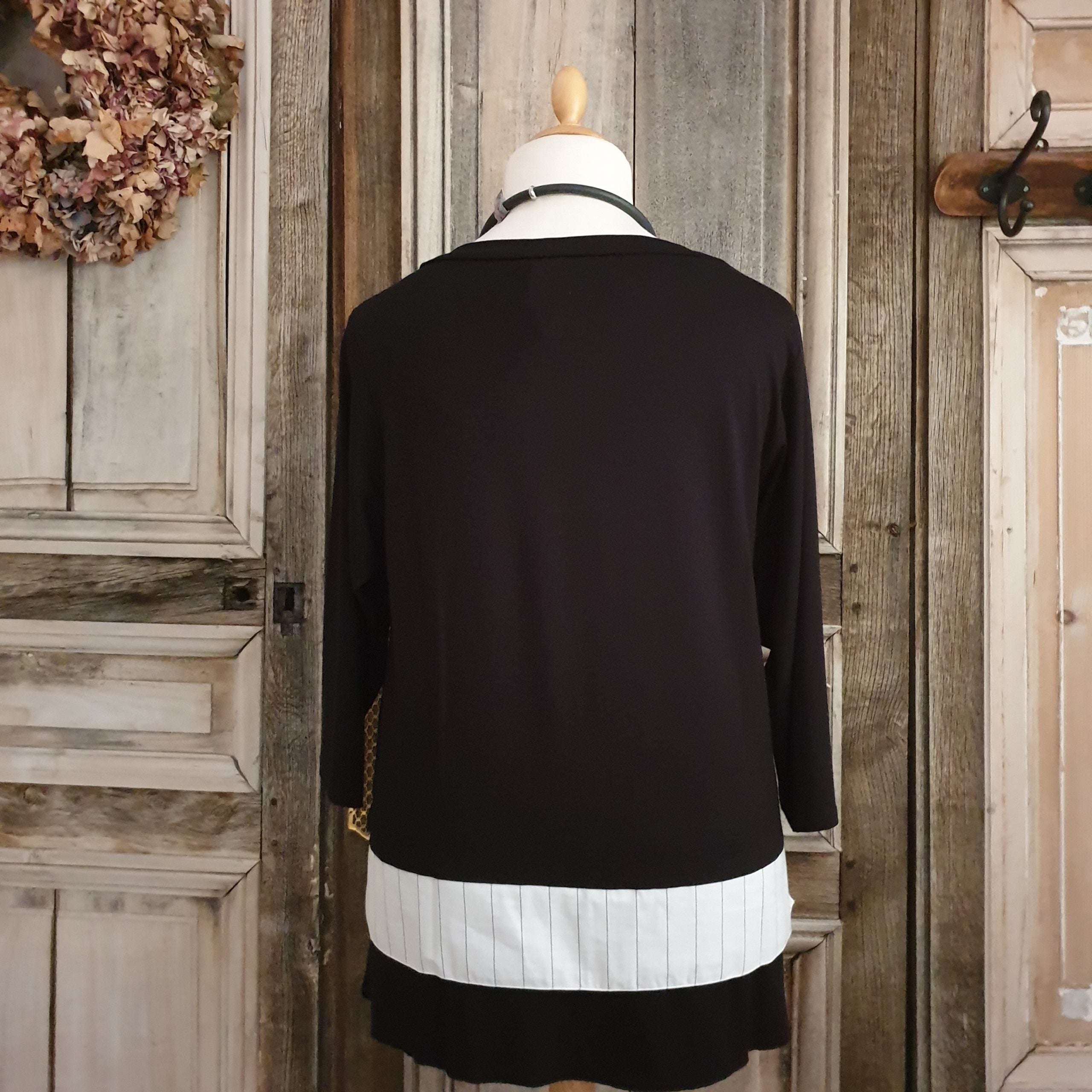 Luukaa shirt 21Y0109 - Black / white