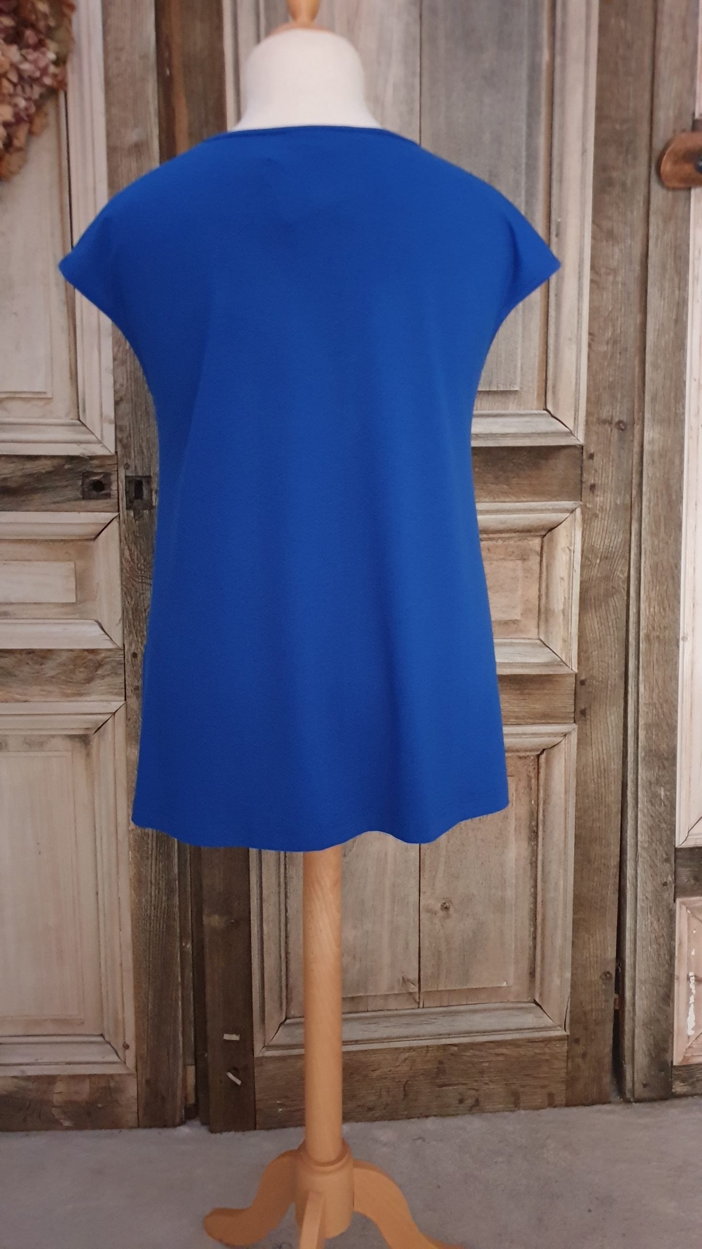 Aïno - Basic Shirt Luna - Kobalt