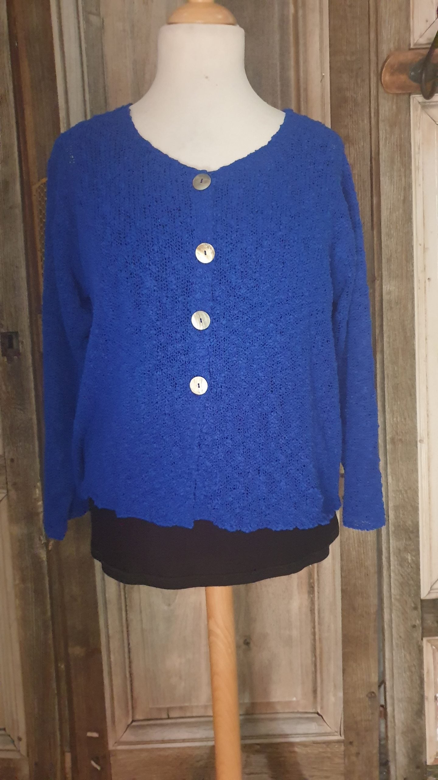 Normal Crazy - Mini Orchid vest - Helder blauw 62