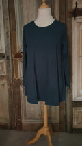 Normal Crazy - Top Aline Lange mouw - Donkerblauw