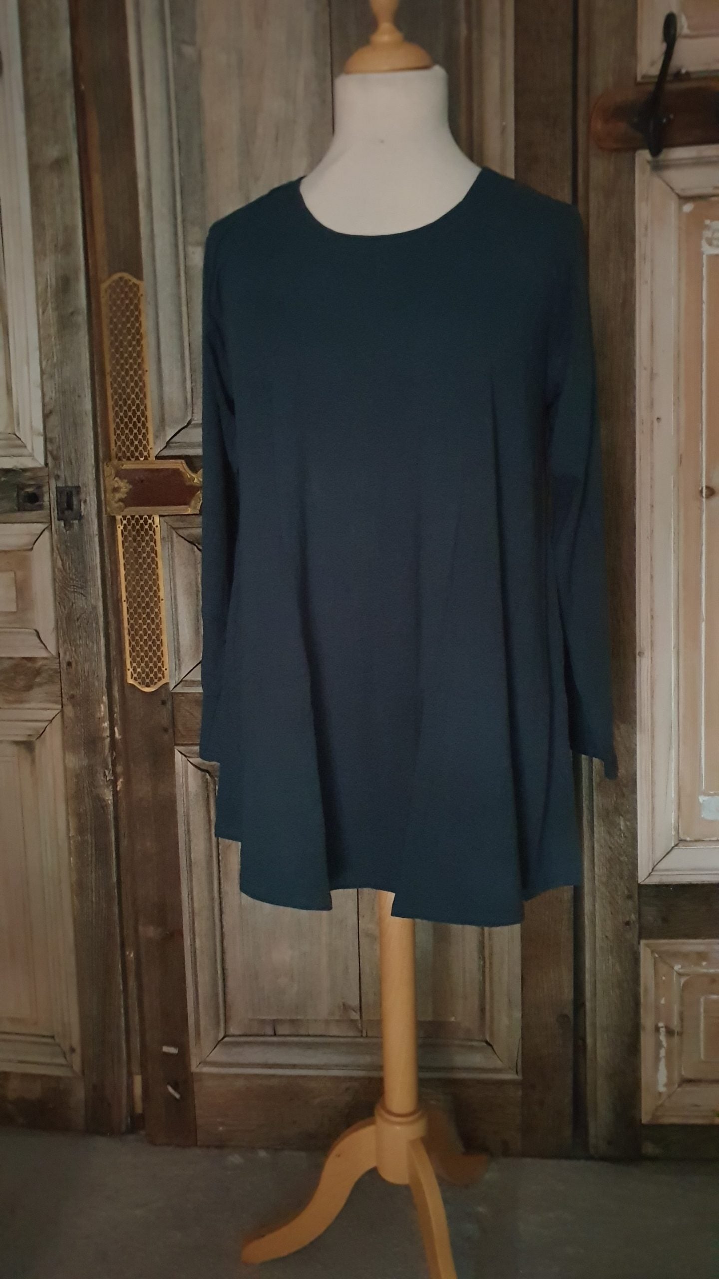 Normal Crazy - Top Aline Lange mouw - Donkerblauw